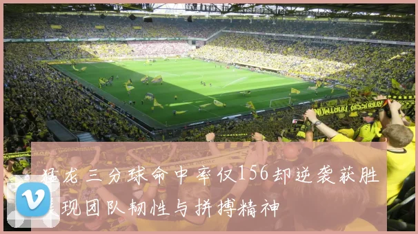 猛龙三分球命中率仅156却逆袭获胜展现团队韧性与拼搏精神